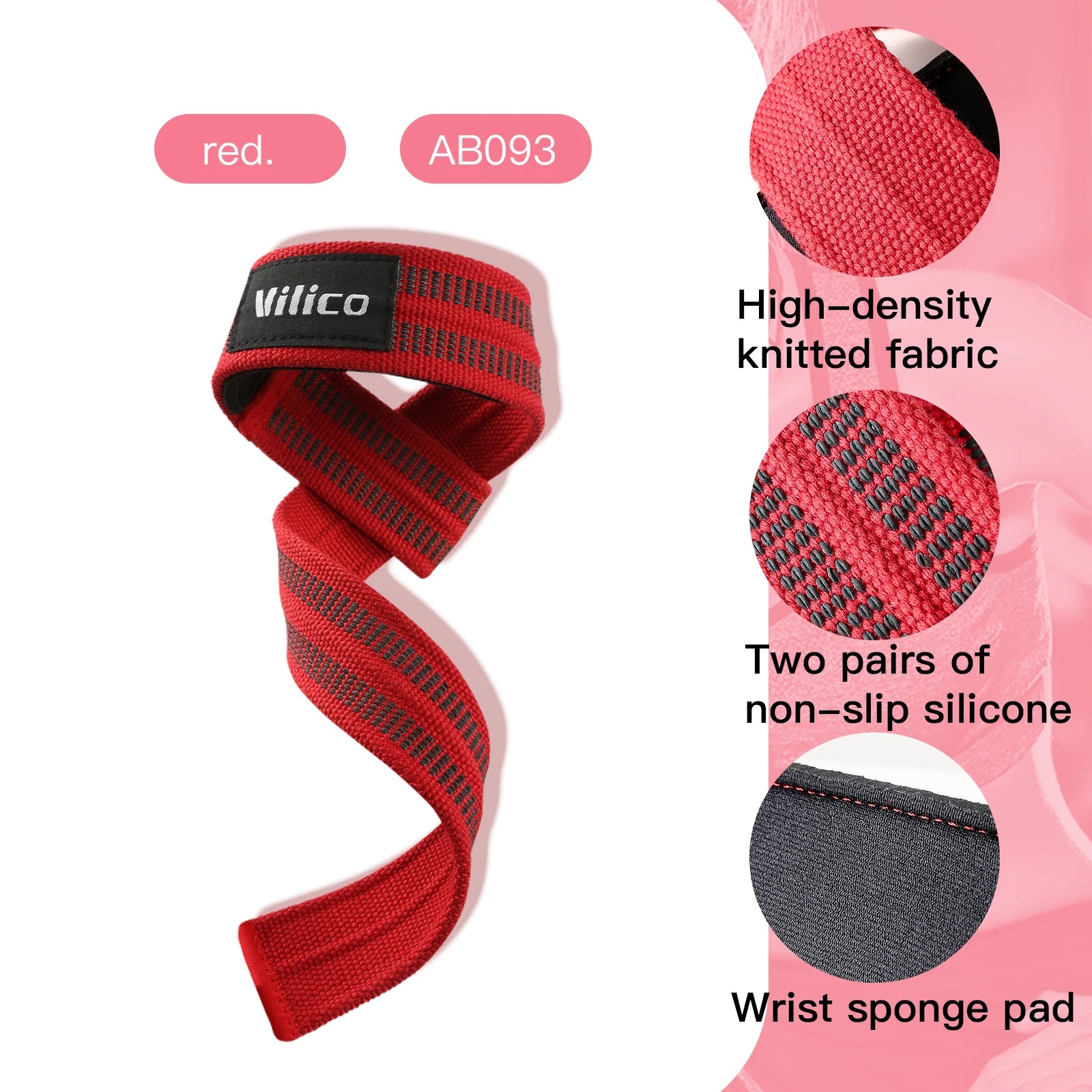 Weightlifting Booster Bands Bandages Hard Pulling Bands Wrist Straps Gloves For Barbell Dumbbells Anti-Slip Deadlifts & Fitness
