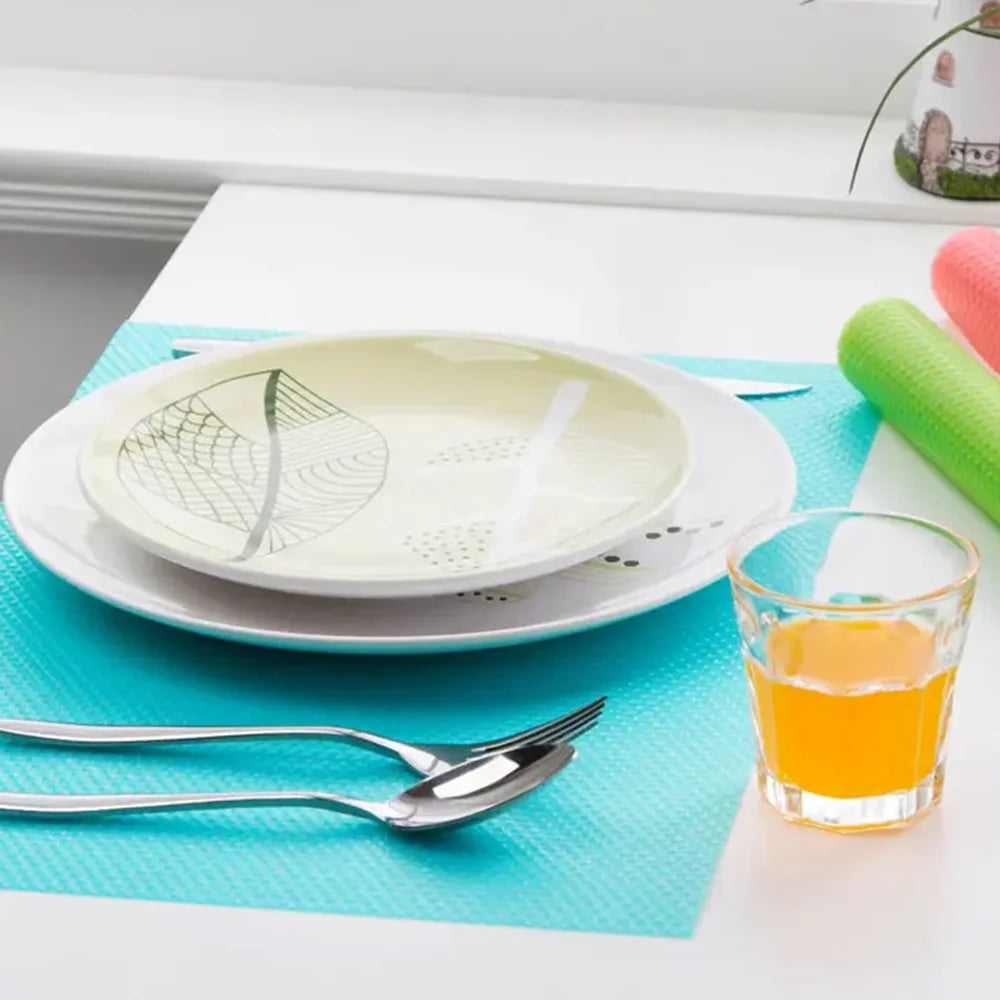 4pcs Refrigerator Liners, MayNest Washable Mats Covers Pads, Home Kitchen Gadgets Accessories Organization for Top Freezer Glass