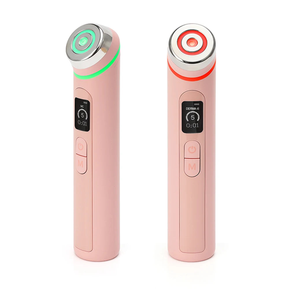 Multi Functional Four-Color Beauty Device, With 4 Modes Enhanced Absorption, Radiance, Elasticity, Facial Contouring,with 4 Mod
