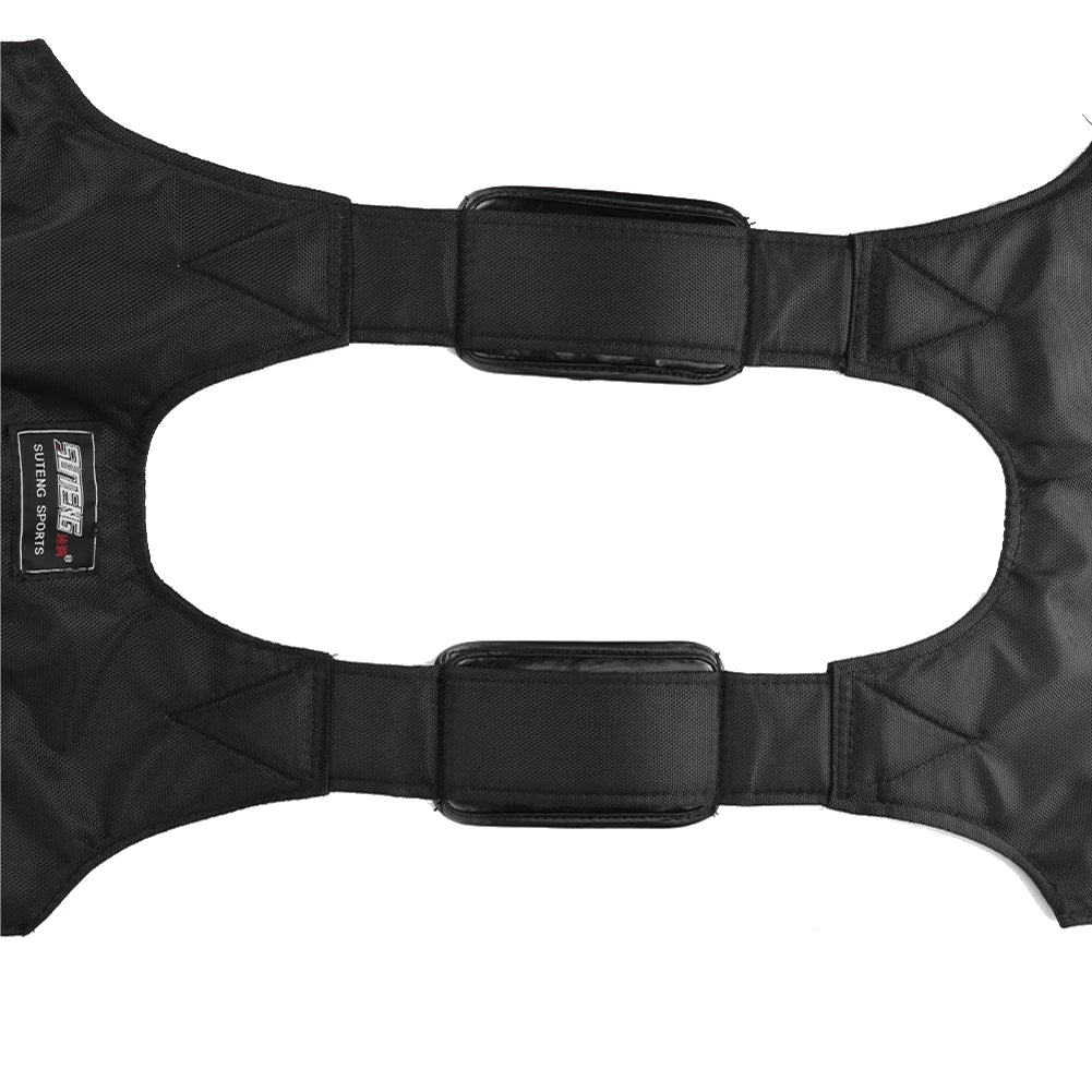 20/50kg Loading Weighted Vest Adjustable Exercise Training Fitness Jacket Gym Workout Boxing Vest Running(without fillers)