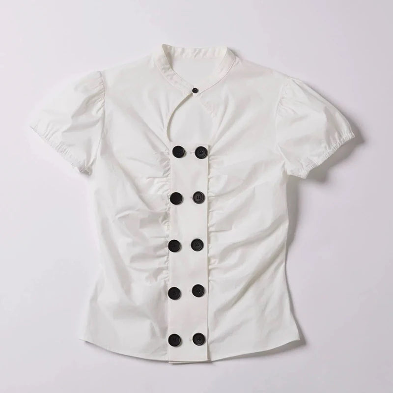 Y2K Gothic Aesthetic Top Square Neck Women's Retro Harajuku Fashion Casual Fairy Style Sweet and Cute Emotional Girl