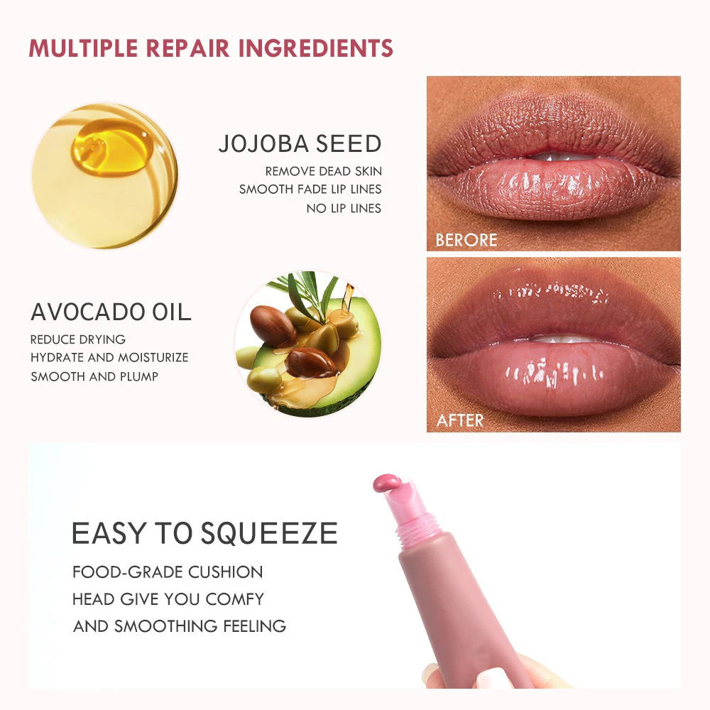 Private Label Lipgloss Custom Logo Hose Tube Shiny Pigment Lip Gloss Durable Glaze Cosmetic Lips Oil Cosmetics lips Makeup