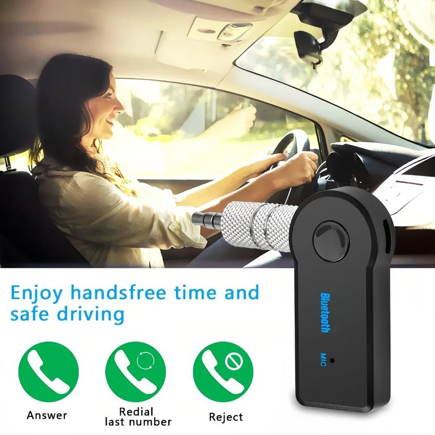 2 in 1 wireless Bluetooth 5.0 receiver 3.5mm jack for car music audio aux A2DP headphone transmitter adapter reciever handsfree