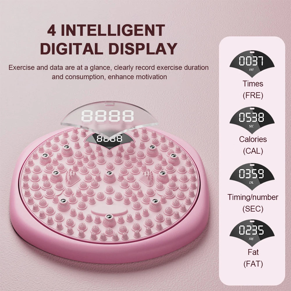 Waist Twisting Disc Magnet Foot Massage Board Fitness Twisting Waist Plate Portable Magnetic Foot Massage Twisting Machine