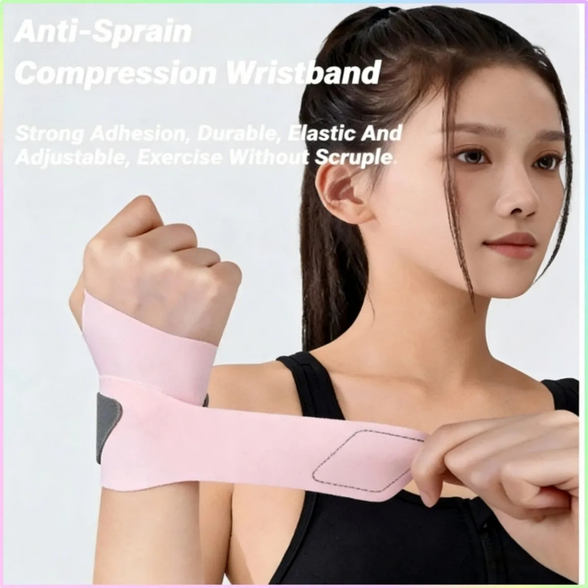 Ultra-thin Adjustable Wrist Strap – Breathable Support for Sprain, Arthritis & Tendonitis Pain Relief, Perfect for Fitness