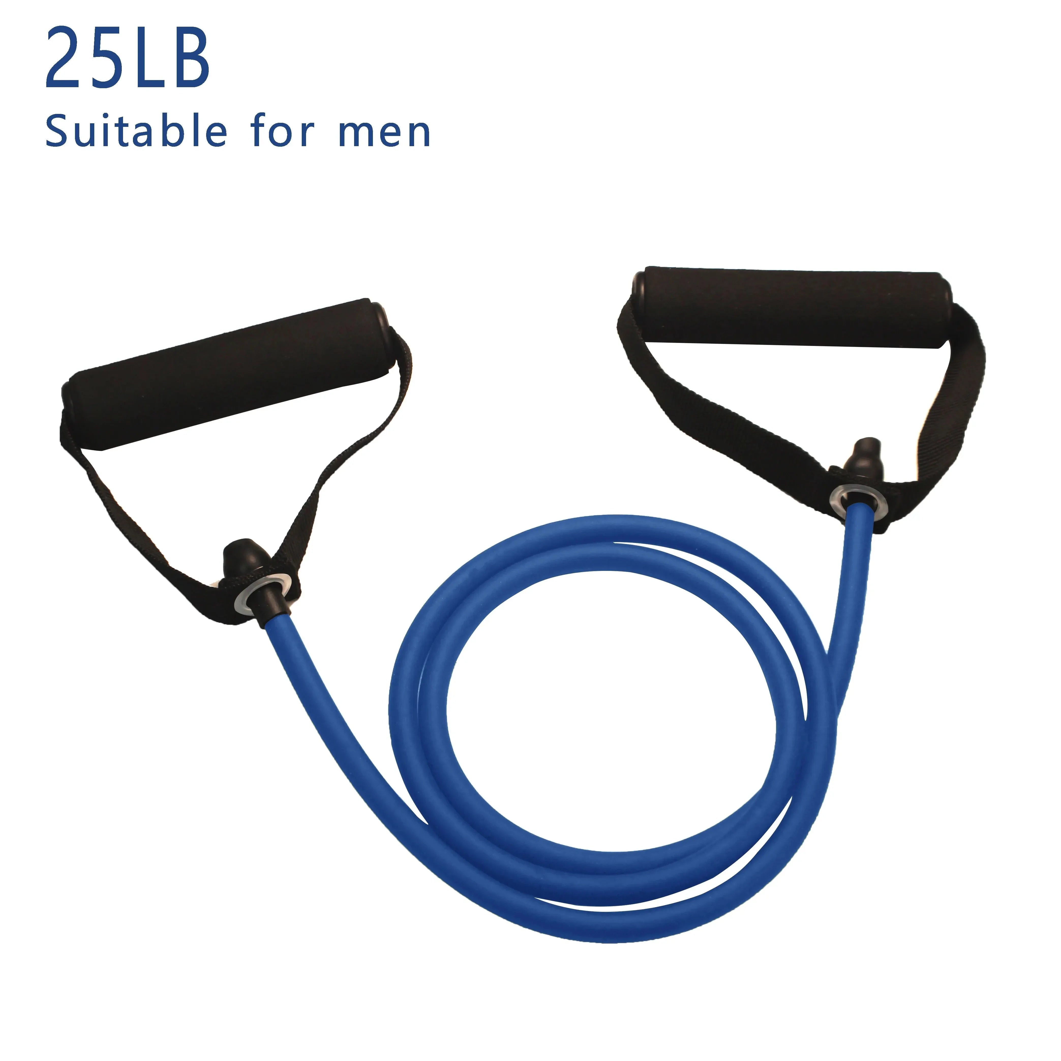 Resistance Bands With Handles, Home Workout Bands for Men Women, Exercise Strength Training Equipment with Handle for Fitness Gym