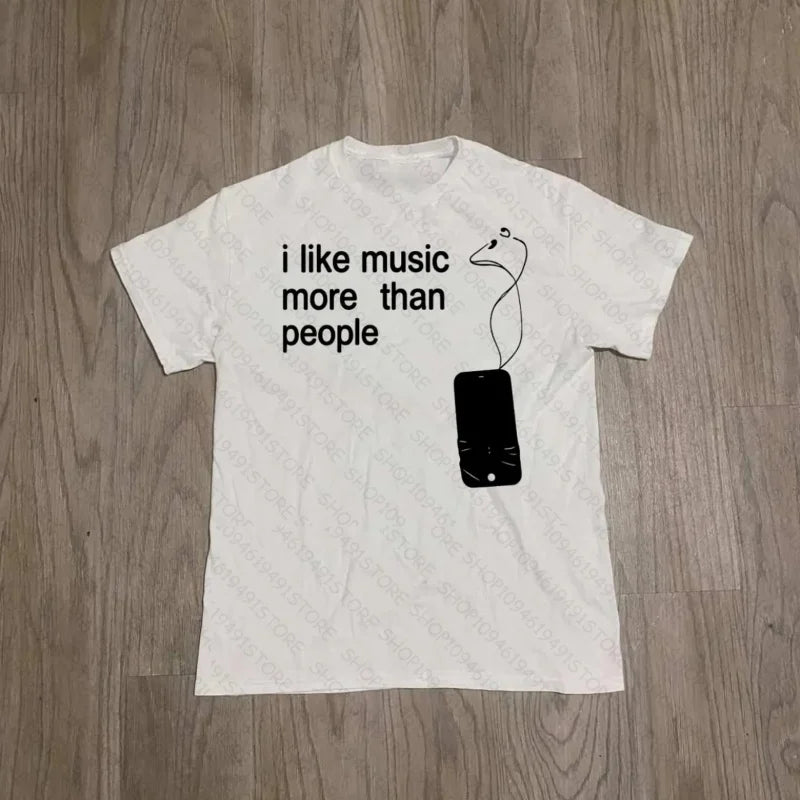 Fashion Tees Aesthetic Fairy Graphic T-shirts Gothic Punk Printing Slim Tops Y2k EMO Girls Casual Tees Tops Summer 90s Tees Tops