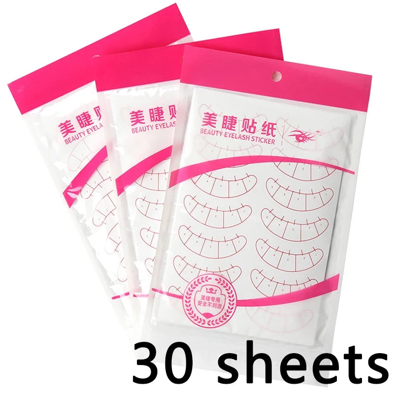 70/140 Pairs Lash Mapping Stickers Under Eye Positioning Eyelash Extension Makeup Tools Extension Practice Eye Pads Paper