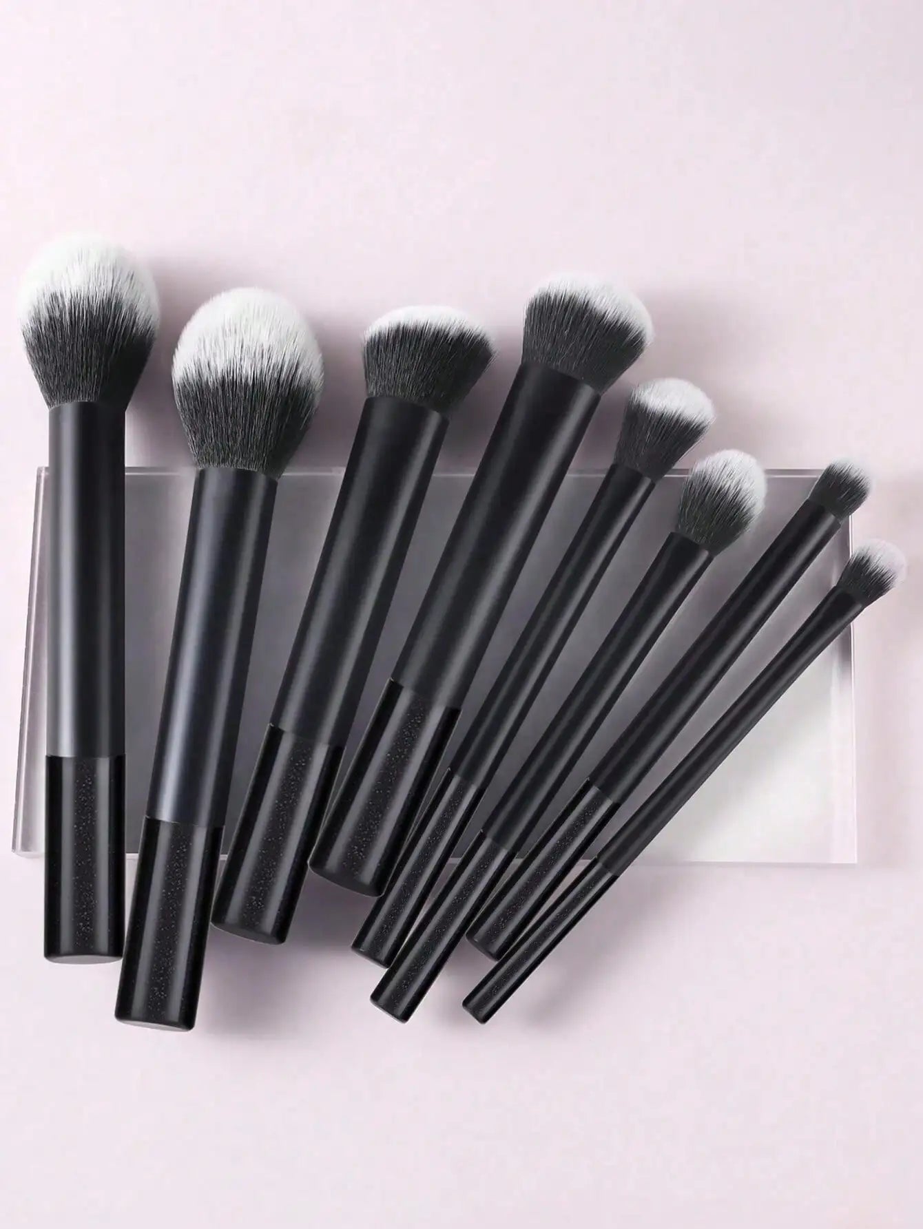 3pcs Makeup Brush Set, Including Angled Eyeliner Brush, Eyebrow Brush, And Ultra-Fine Eyeshadow Brush, Makeup Brush Set, Makeup Brush Kit, Makeup Brush Set, Full Makeup Brushes, Makeup Brush Set, Complete Makeup Tools, Makeup