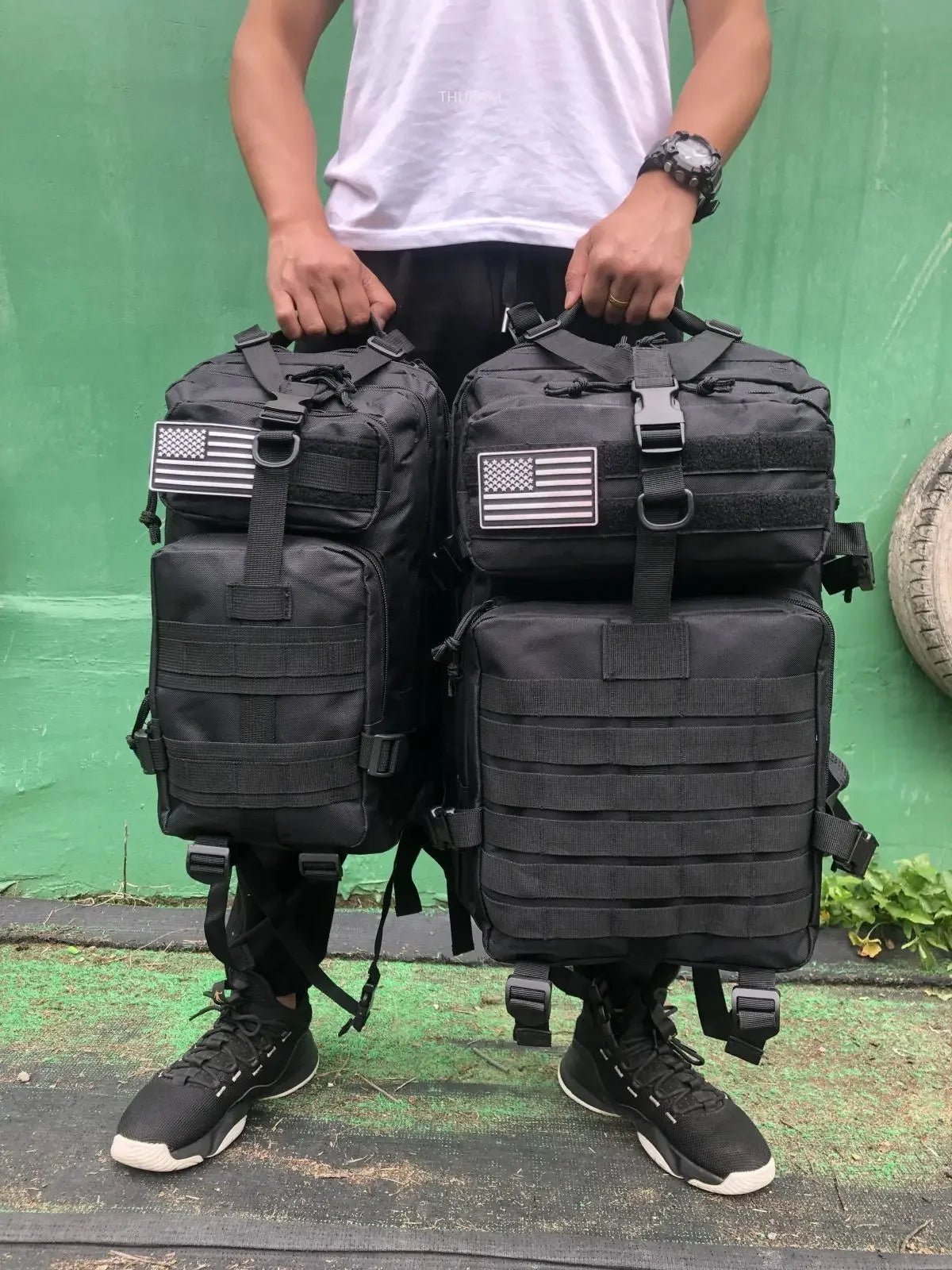 25L/50L Sturdy Nylon Waterproof Tactical Sports Trekking Fishing Hunting Camping Hiking Bag Backpack Outdoor Rucksacks