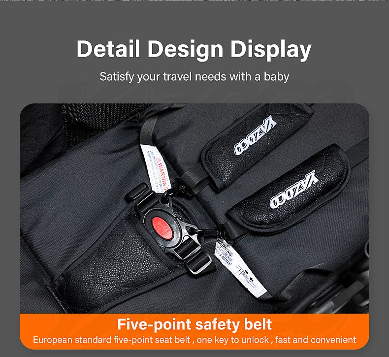 3-in-1 baby stroller travel system lightweight pram for newborns compact foldable Winter baby stroller baby buggy all-terrain