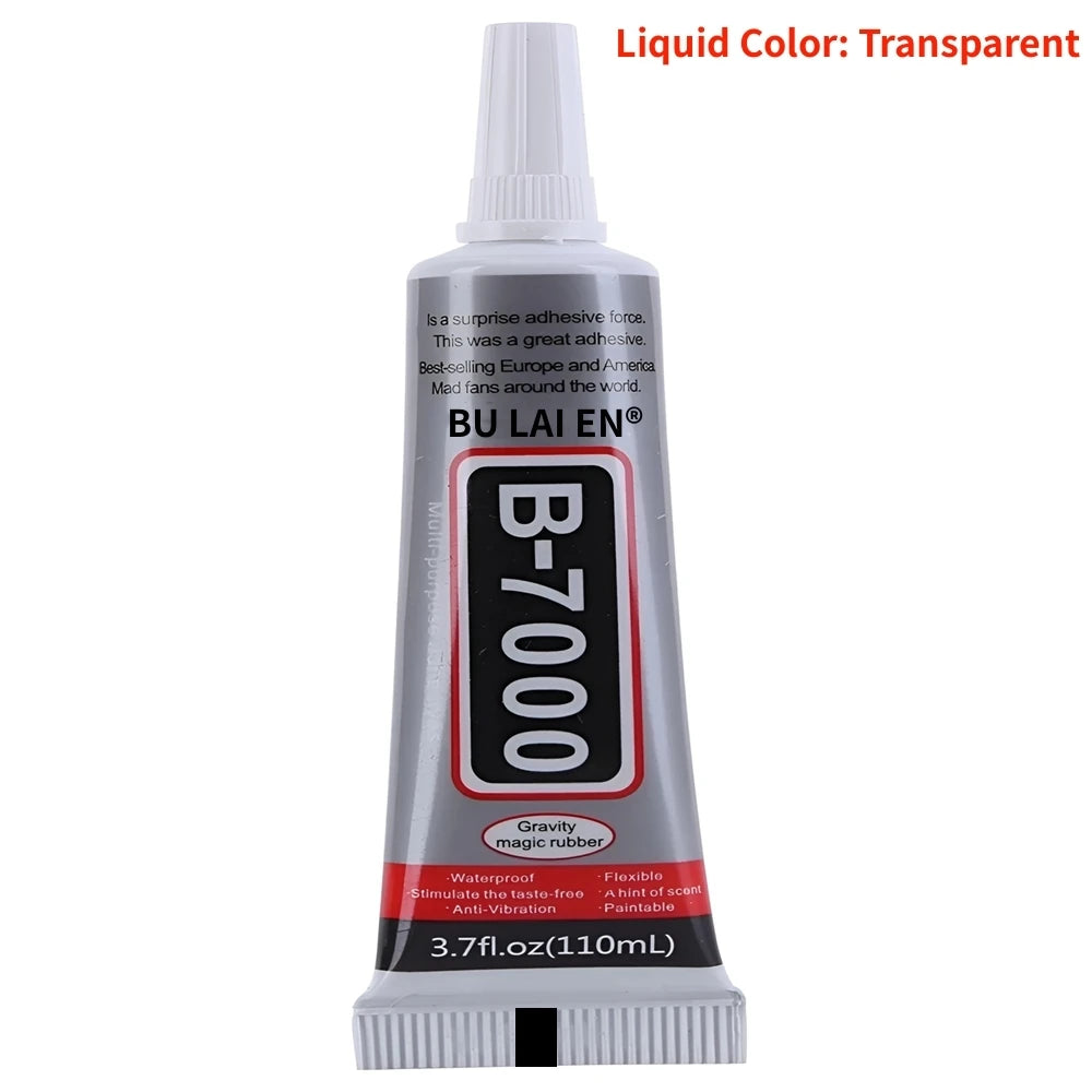 15ML 50ML 110ML B7000 Clear Contact Phone Repair Adhesive Universal Glass Plastic DIY Glue T7000 with Precision Applicator Glue