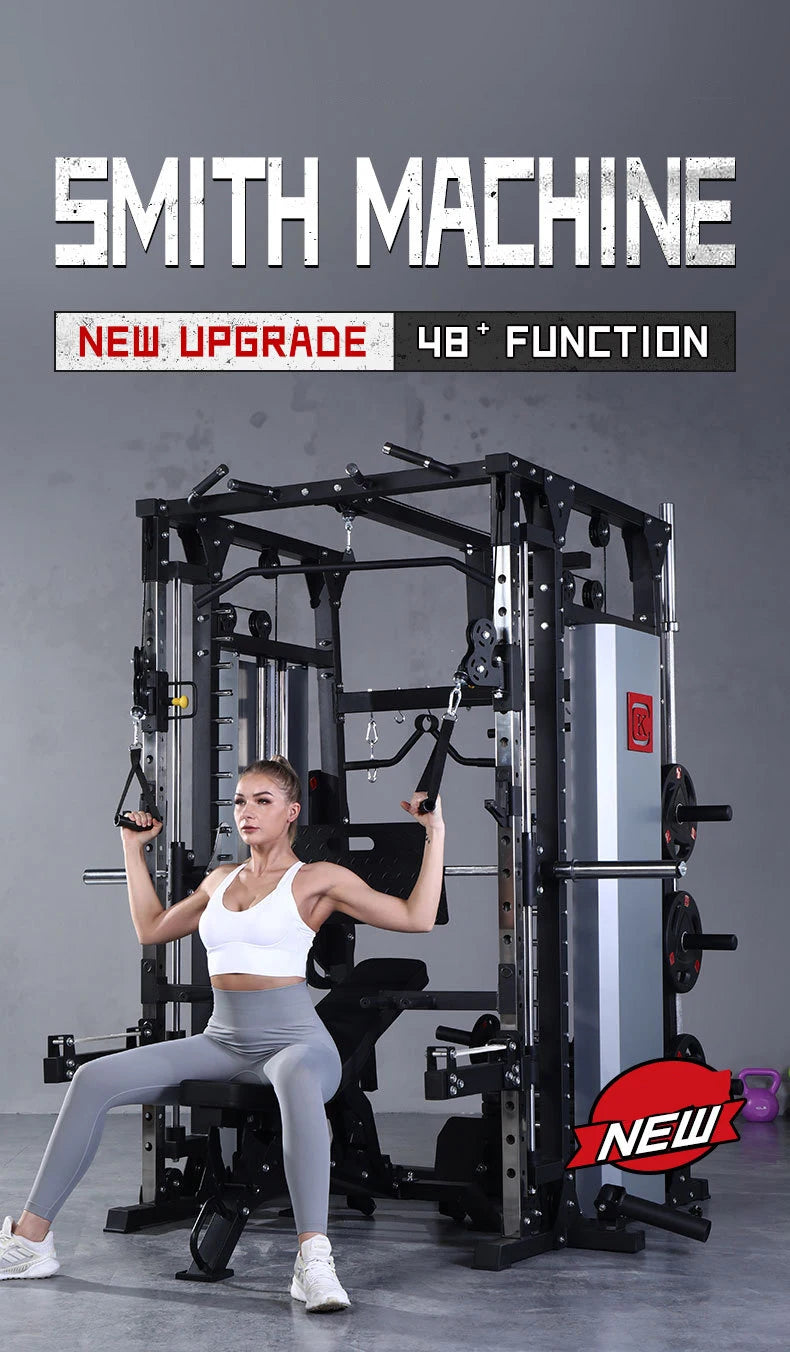 MIYAUP Comprehensive Training Equipment Multifunctional Squat Stand Fitness Equipment Smith Machine Gantry