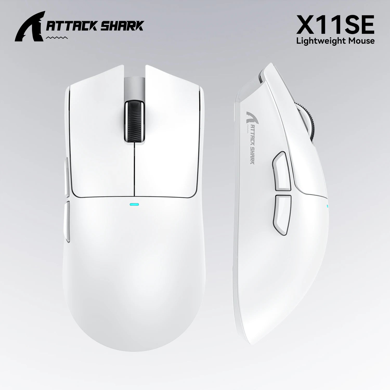 Attack Shark X11  X11SE Wireless Gaming Mouse 3-Mode , PAW3311, 22000DPI, 400IPS, PC Gaming Mouse