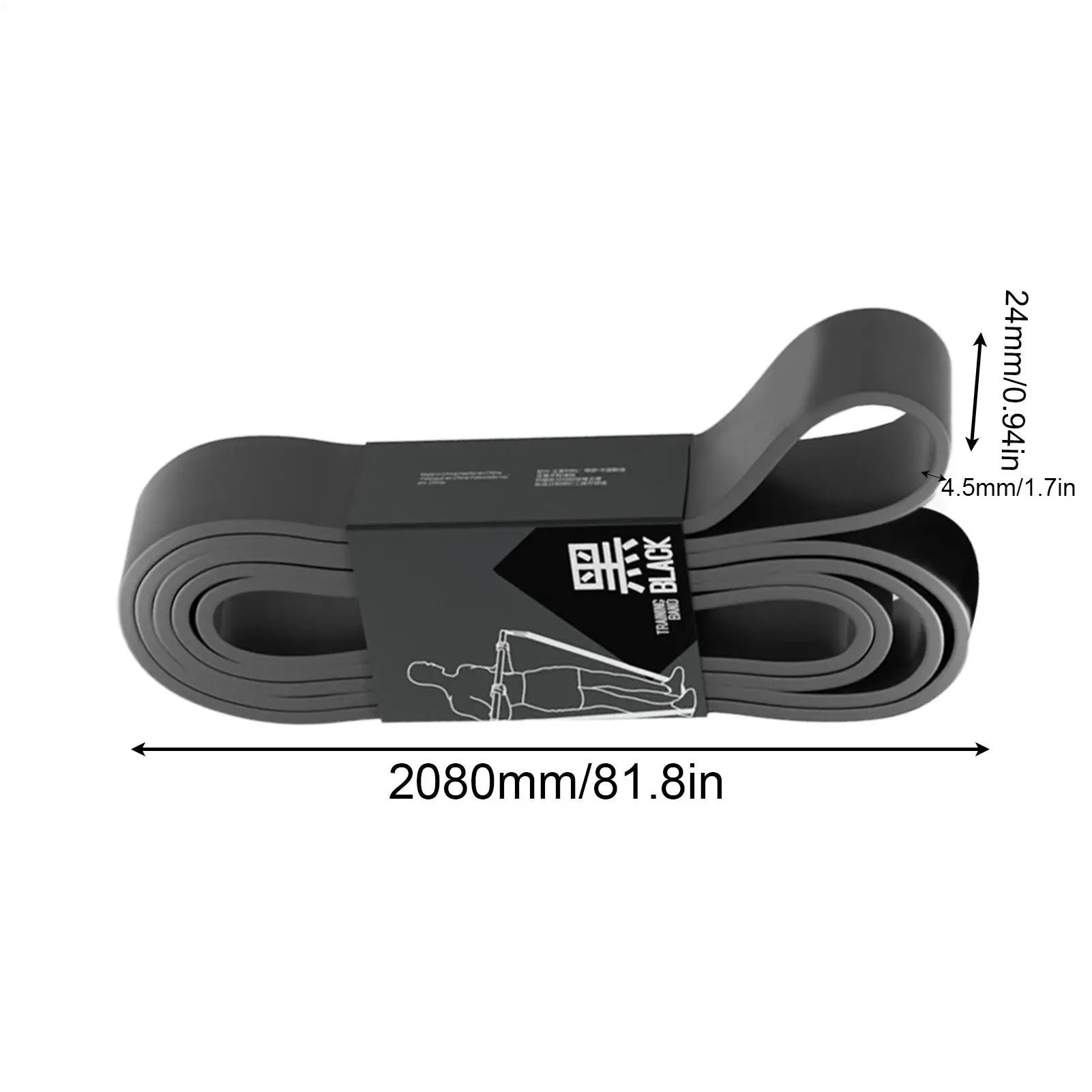 Fitness Resistance Bands Elastic Stretching Strength Training Pull Up Elastic Bands For Exercise For Women Men Home Gym Pilates