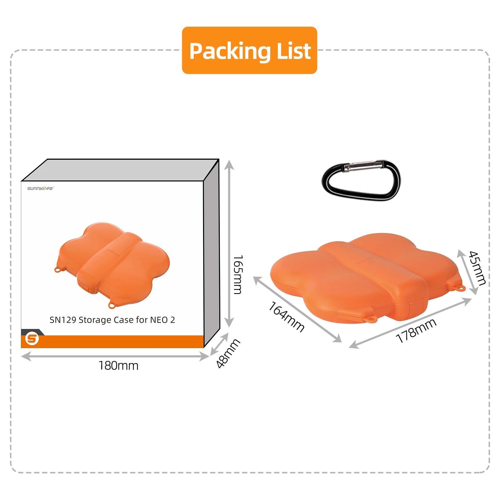 Protective Case for DJI Neo/NEO 2 Case Butterfly Body Bag Anti-collision Protection Carrying Dust-proof bag Accessories