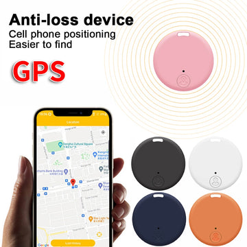 Mini GPS Tracker Bluetooth Smart Finder Locator - Pet Kids Wallet Tracking Access Compatible with iOS Android
