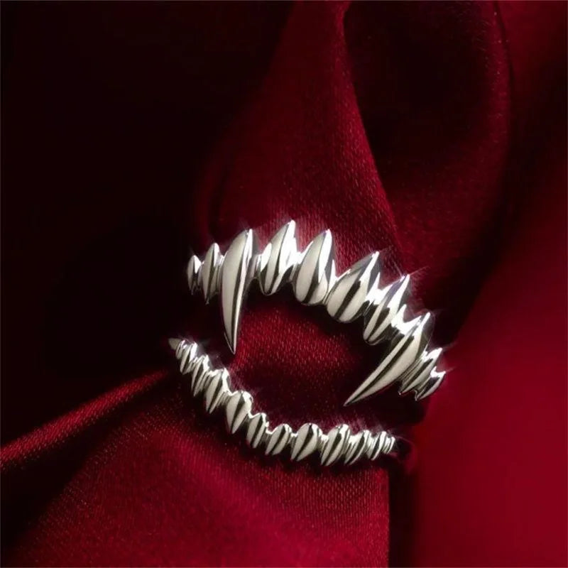 Baldur and The Gate Ring Set Classic Vampire Game Same Exquisite Open Ring Cosplay Jewelry Accessories
