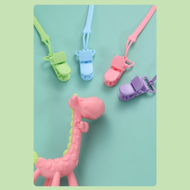 Pacifier Chain Silicone Strap BPA Holder Soother Chain Accessories