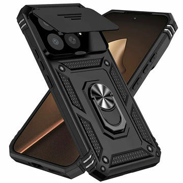 Slide Camera Protector Armor Funda For Xiaomi 15T Pro Case Magnetic Holder Ring Cover For Mi 15T Mi15T Xiaomi15T 15 T Pro 15TPro