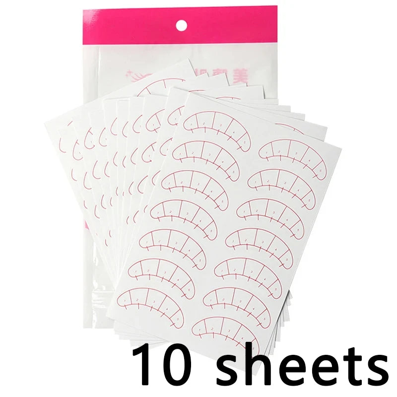 70/140 Pairs Lash Mapping Stickers Under Eye Positioning Eyelash Extension Makeup Tools Extension Practice Eye Pads Paper