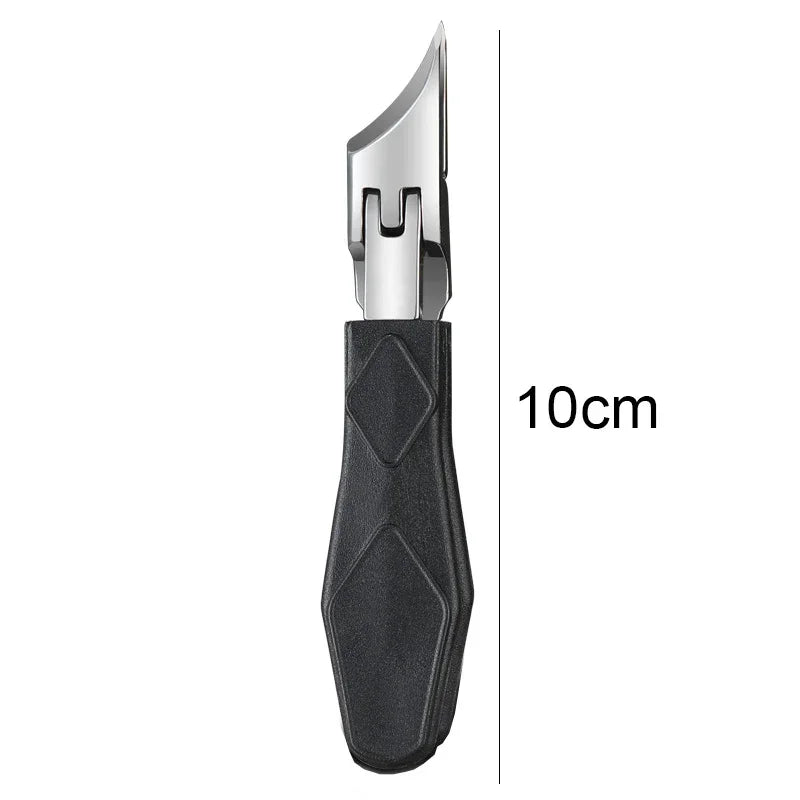 25° Slant Edge Nail Clipper Wide Opening Stainless Steel Professional Ingrown Toenail Tools Eagle Beak Oblique Toe Nail Trimmers