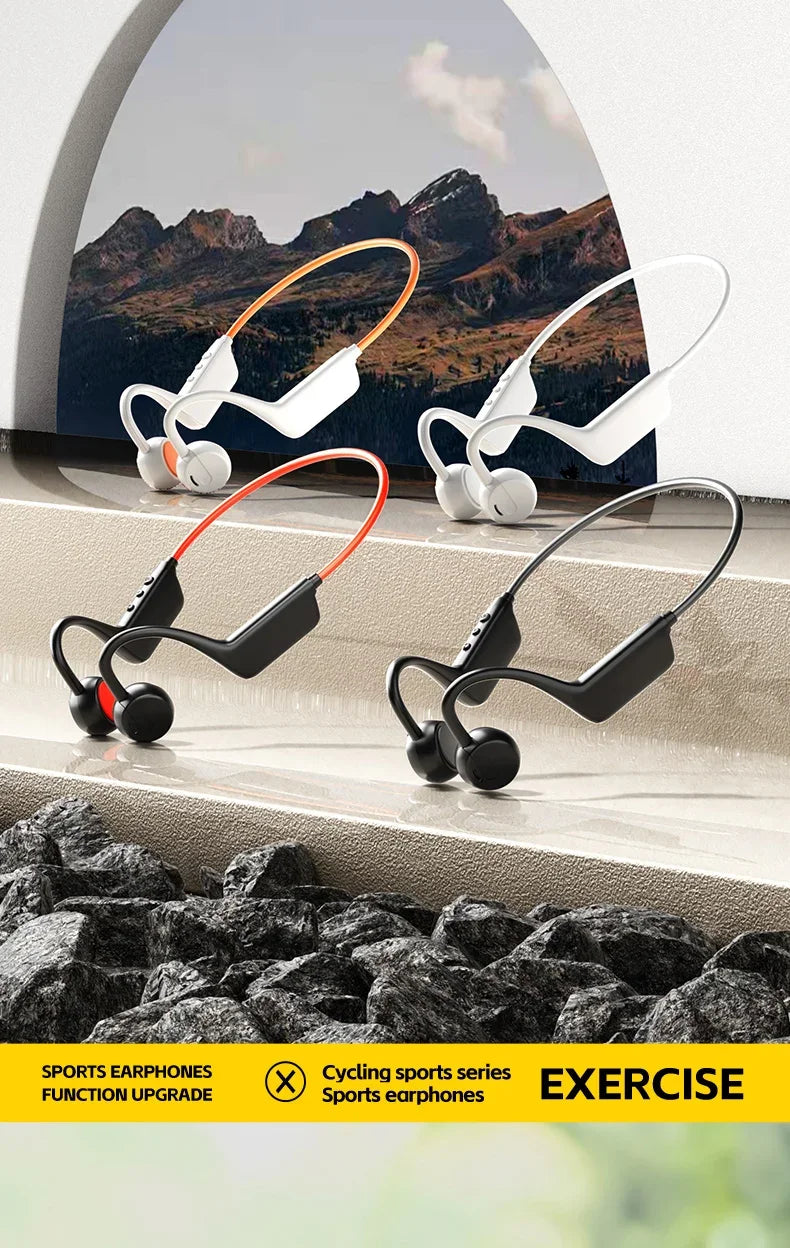 Lenovo Bone Conduction Headset Wireless Swimming Sports Headphone IPX8 Bluetooth 5.4 With Mic Waterproof Exercise Fitness 2026