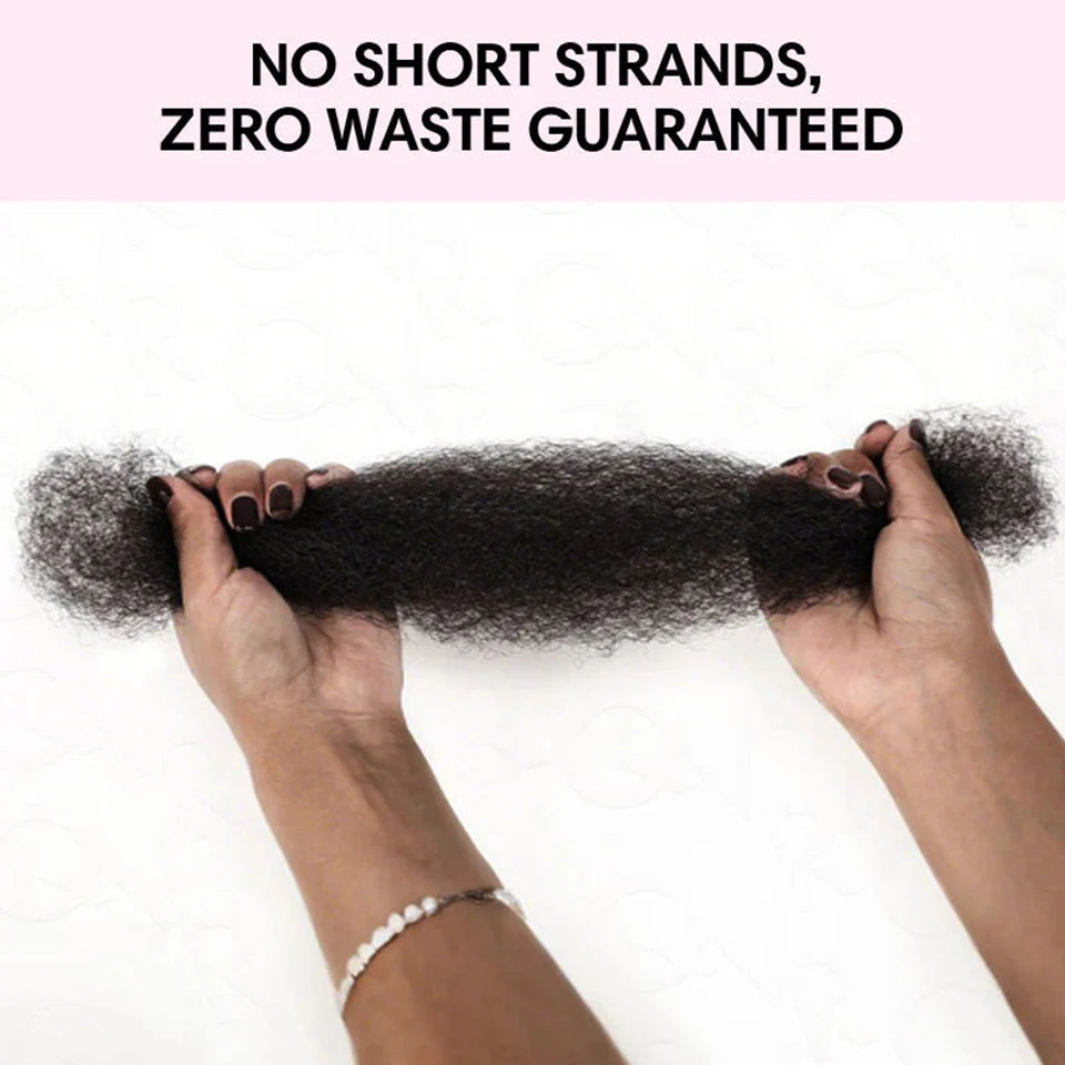 QVR Afro Kinky Bulk Human Hair For Braiding Dreadlock Hair Peruvian 50g/pc Virgin Natural Brown Remy Human Hair Debut Extension