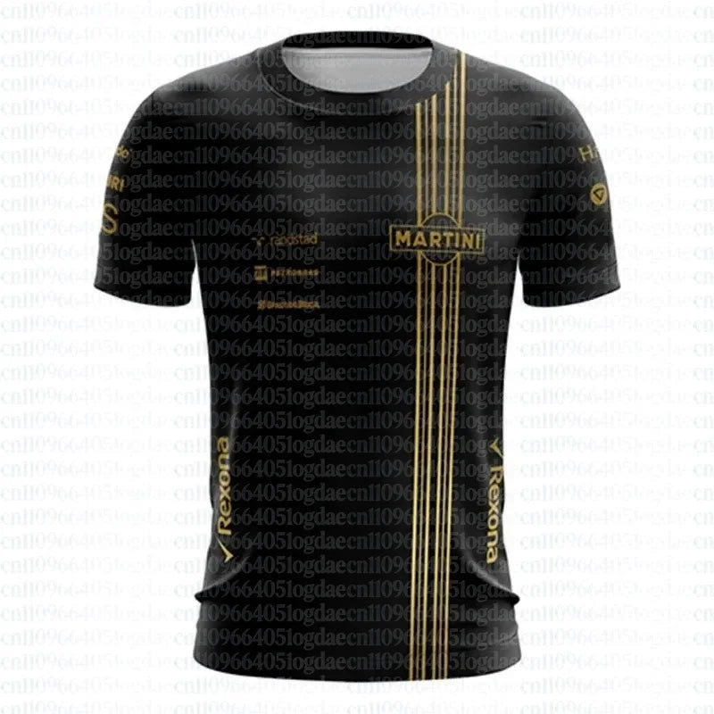 2026 Team Extreme Sports Shirt Short Sleeved Adult and Children's 3D Quick Drying Breathable Printed Thin T-shirt