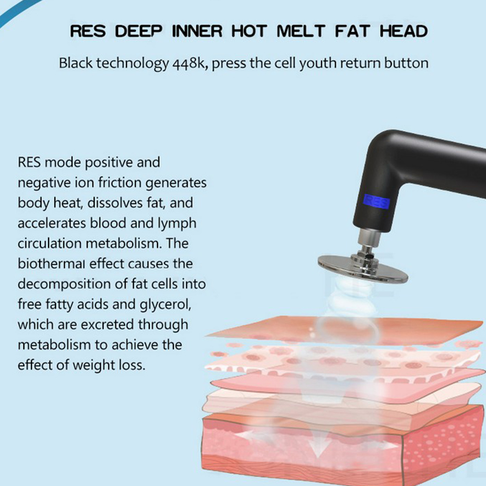 INDIBA Spain Technology 448K Tecar Cavitation Health and Beauty Body Care System RET CET RF Slim Machine for Weight Loss 2024