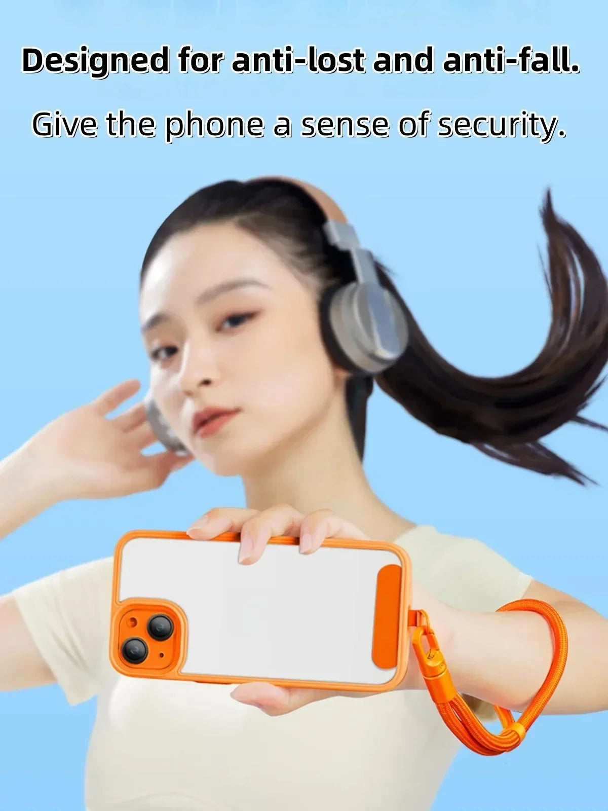 Universal Adjustable Mobile Phone Lanyard Short Wrist Strap with Self-locking Anti-drop Design Durable Polyester Phone Strap
