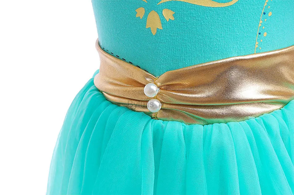 Baby Girls Costumes Kid Romper Tutu Dress with Headband Infant Baby Girl Princess Alice Clothes Aurora Belle Dress Party Costume