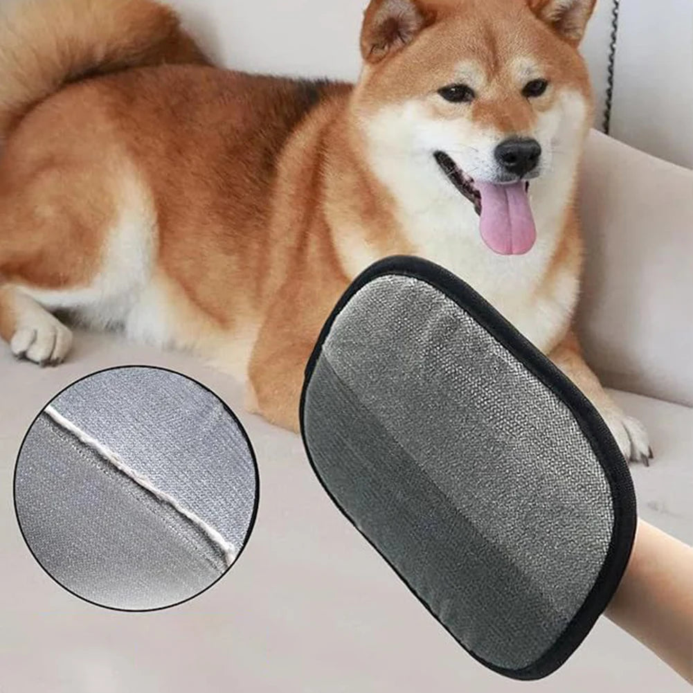 Pet Hair Remover Grooming Glove