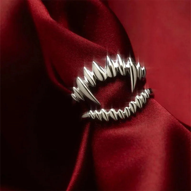 Baldur and The Gate Ring Set Classic Vampire Game Same Exquisite Open Ring Cosplay Jewelry Accessories