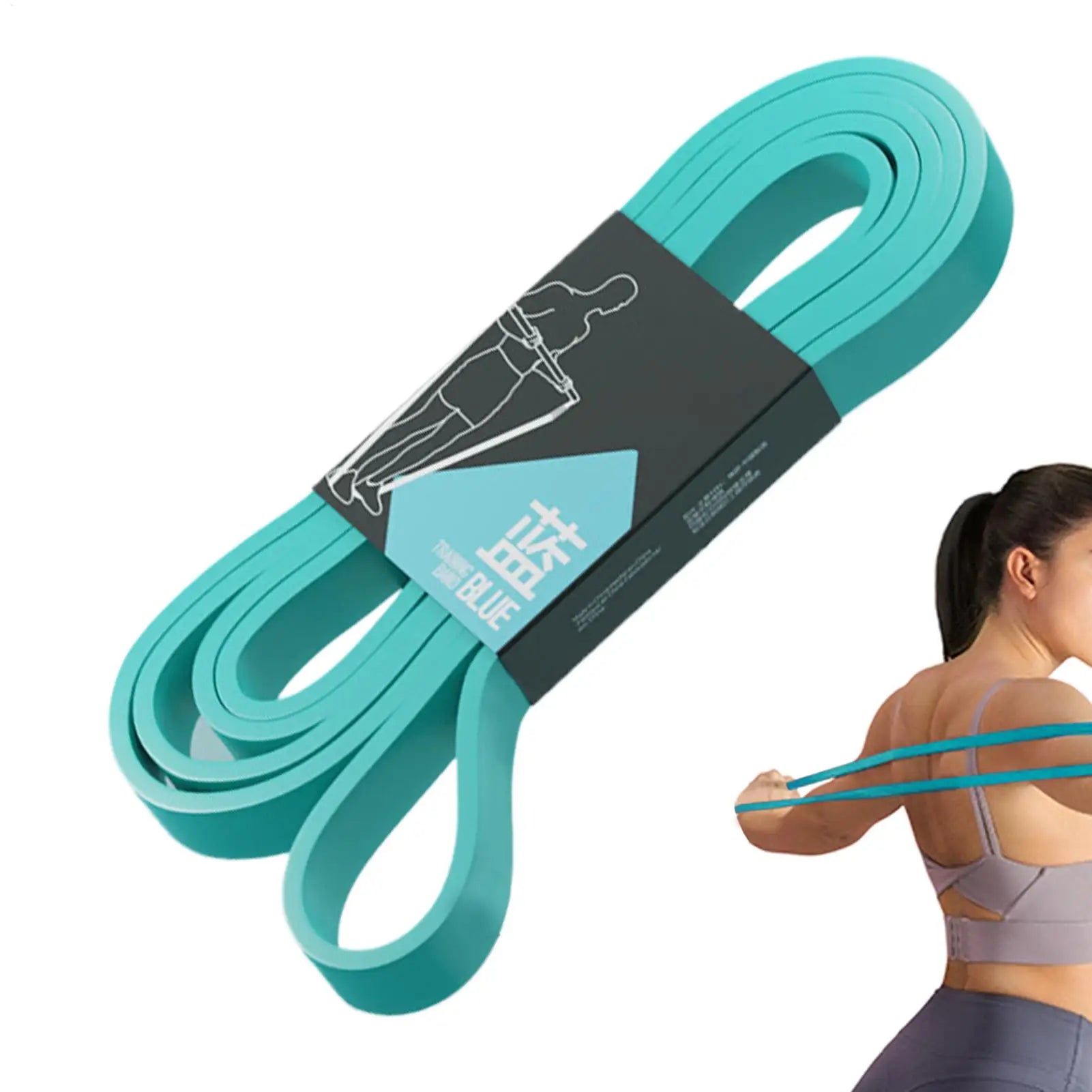 Fitness Resistance Bands Elastic Stretching Strength Training Pull Up Elastic Bands For Exercise For Women Men Home Gym Pilates