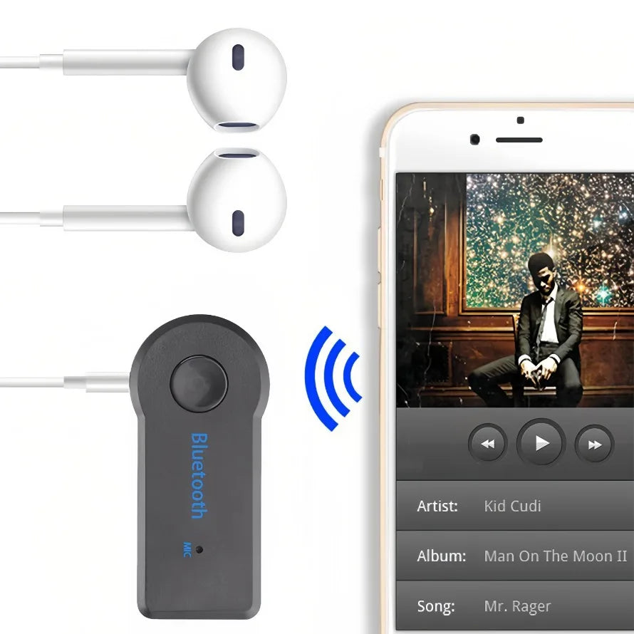 2 in 1 wireless Bluetooth 5.0 receiver 3.5mm jack for car music audio aux A2DP headphone transmitter adapter reciever handsfree