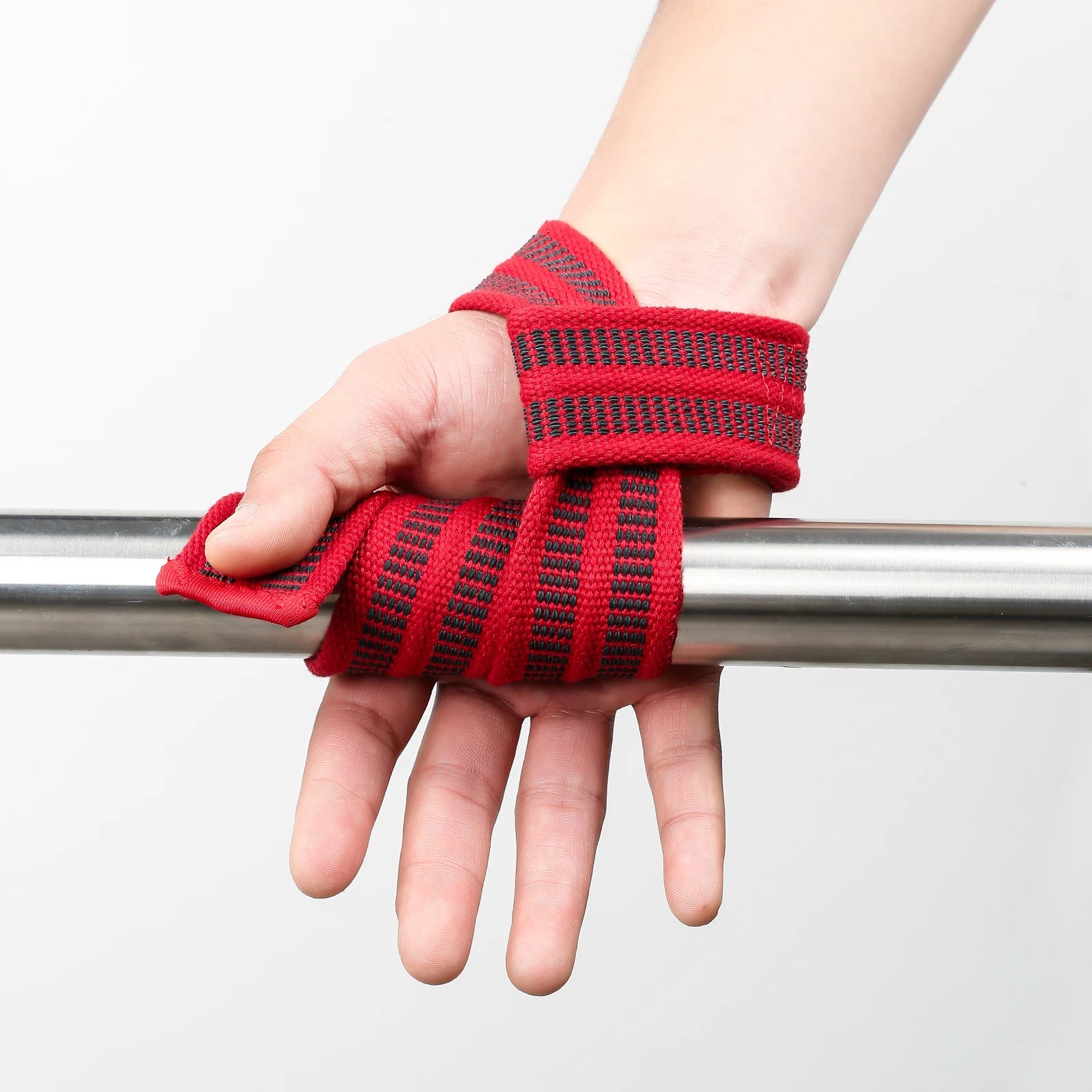 Weightlifting Booster Bands Bandages Hard Pulling Bands Wrist Straps Gloves For Barbell Dumbbells Anti-Slip Deadlifts & Fitness