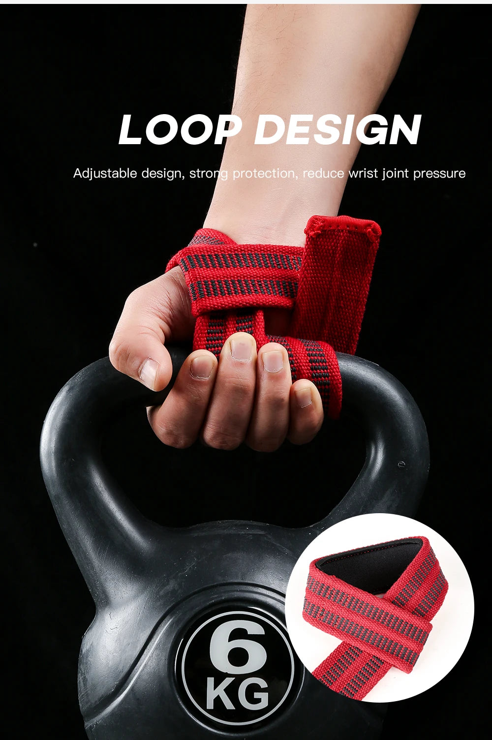 Weightlifting Booster Bands Bandages Hard Pulling Bands Wrist Straps Gloves For Barbell Dumbbells Anti-Slip Deadlifts & Fitness