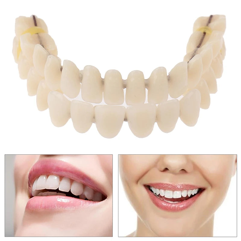 1PC Universal Resi False Teeth Resin Model Durable Dentures Dental Material Teeth Teaching Model Dedicated Teeth
