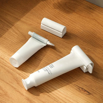 1Pcs New Manual Toothpaste Squeezer with Magnetic Holder — For Home Use (Toothpaste, Facial Cleanser, Hand Cream)