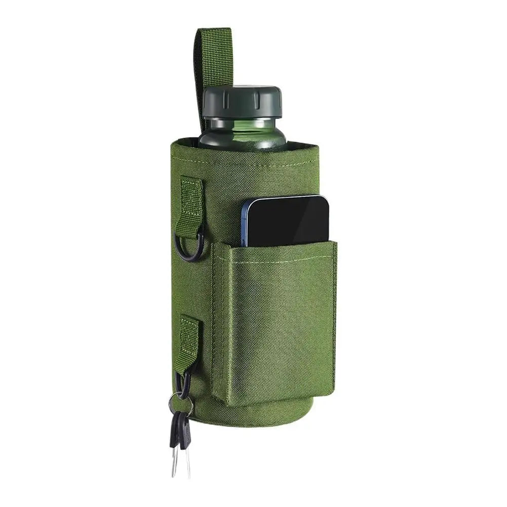 Magnetic Sling Bottle Bag with Shoulder Strap Water Bottle Holder Phone Holder for Men Women Workout Fitness Travel Outdoor