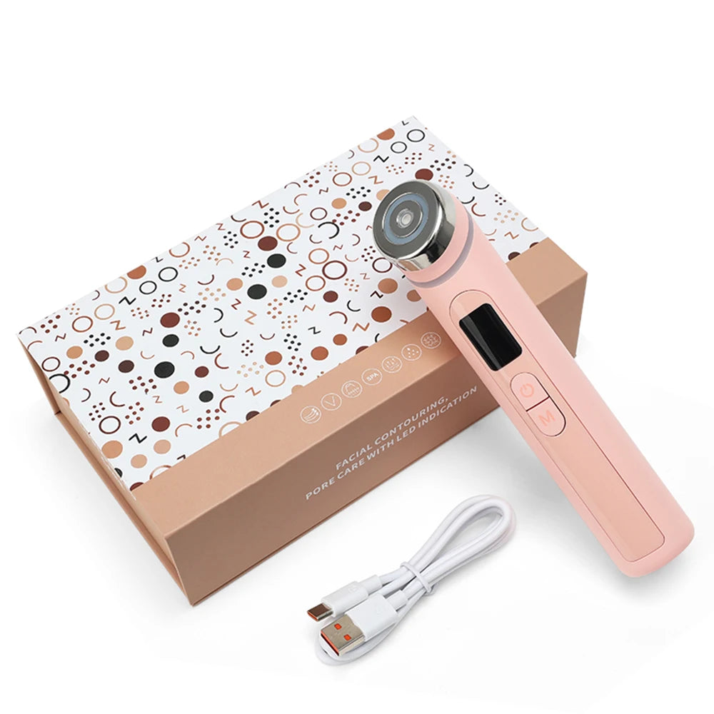 Multi Functional Four-Color Beauty Device, With 4 Modes Enhanced Absorption, Radiance, Elasticity, Facial Contouring,with 4 Mod