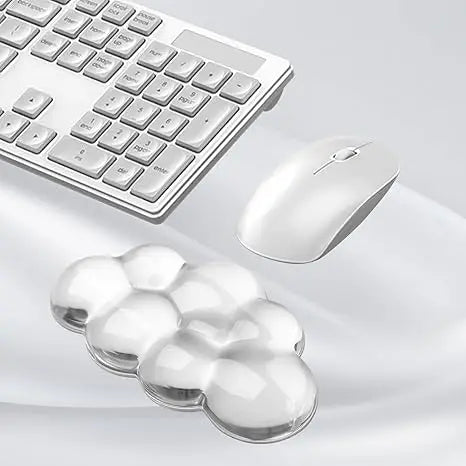 Mouse pad Wrist antislip silicone transparent Wrist brace Support Mat Memory Wrist Mouse Pad Computer Laptop keyboard Mat