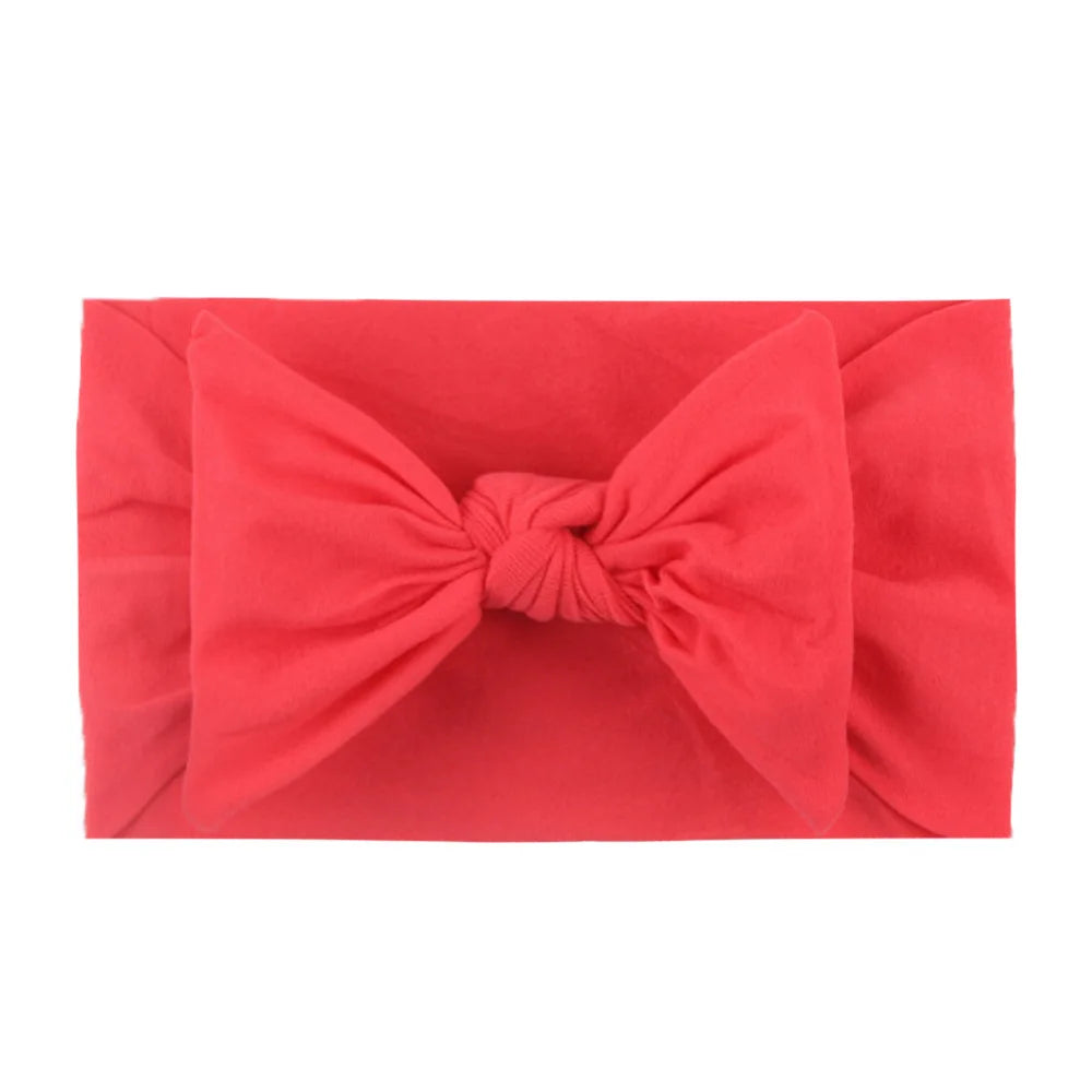 Baby Bow Headbands For Girls Soft ElasticChildren Hair Band Hair Tie Newborn Baby Hair Accessories Party Gifts Girls Headwraps