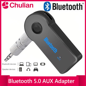 2 in 1 wireless Bluetooth 5.0 receiver 3.5mm jack for car music audio aux A2DP headphone transmitter adapter reciever handsfree