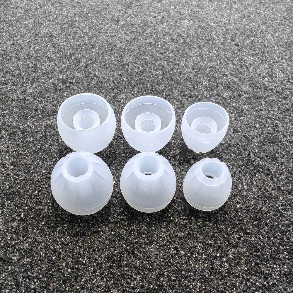 In-Ear Earcaps For KZ Earphones Silicone Covers Cap Replacement Earbud Tips Earbuds Eartips Earplug Ear Pads Cushion 6pcs/3pairs