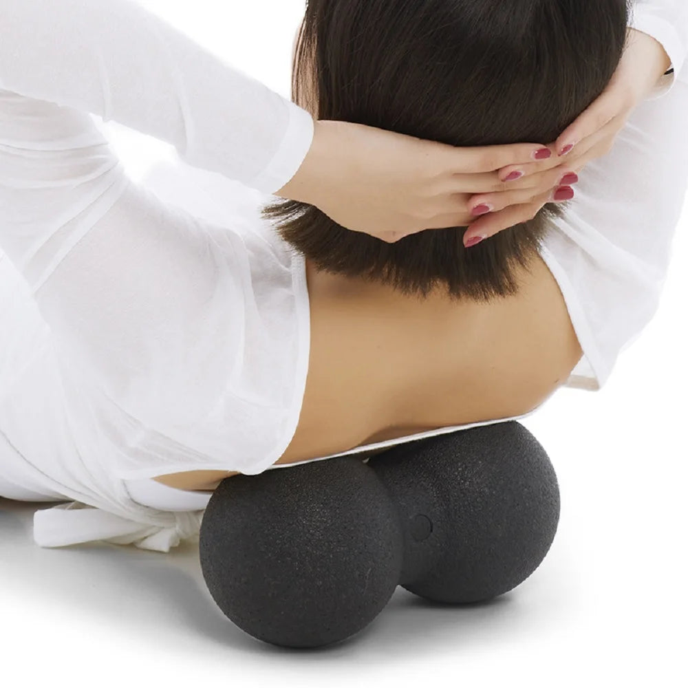 High-Density Peanut Body Massage Ball Yoga Foam Block Fascia Roller for Muscle Relaxation Exercise Fitness Pain Relief