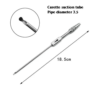 Peel Suction Tube Curette Type Endoscopic Ent Instrument