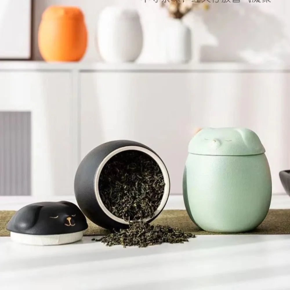Ceramic Funeral Urn for Pets 200ml Dog/Cat Shape Dog Cat Cremation Urns Moisture Proof Memorials Bird Mouse Urn Dog Supplies