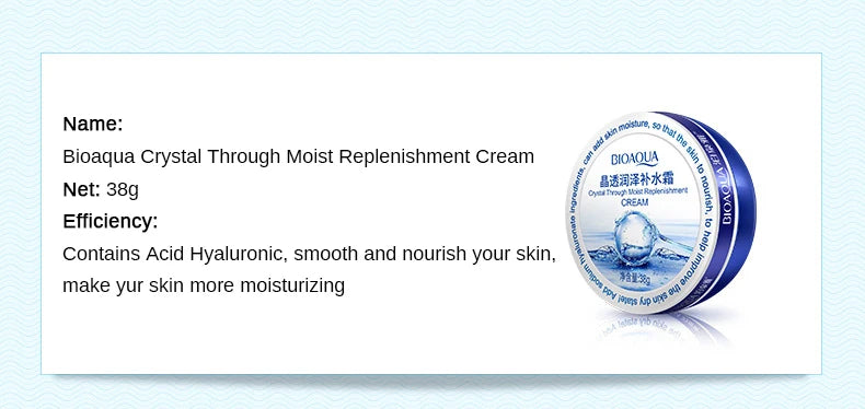 BIOAQUA Moisturizing Face Cream Anti Wrinkl Super Deep Facial Cream Hydrating Korean Cosmetic Whitening Lift Esseence Skin Care